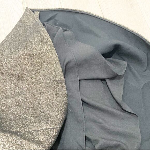 Halston Heritage Gold and Black Halter Sheath Cocktail Dress - Picture 6 of 7